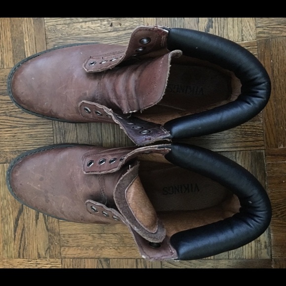 Cool retro motorcycle or work boots - Picture 2 of 4